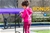 Kahuna Trampoline 6ft with Roof Cover - Purple