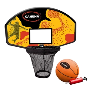 Kahuna Trampoline Basketball Ring Set wi