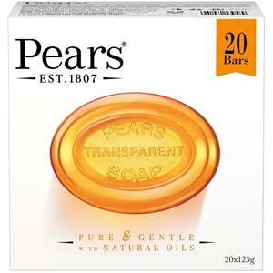 17 x PEARS Transparent Soap Bar, 125g.