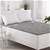 Dreamaker Bamboo Charcoal Quilted Electric Blanket Grey King Bed