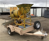 Gold Recovery Trommel Plant & Trailer Auction