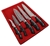 5pc Stainless Steel Carving & Kitchen Knife Set. Buyers Note - Discount Fre
