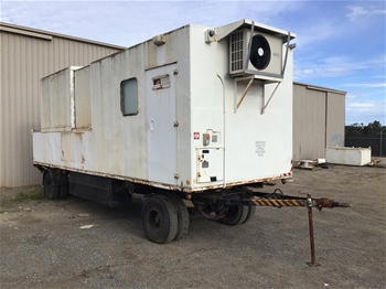 Trailer Mounted Transportable Site Building
