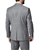 SIMON CARTER Check Sharkskin Peak Jacket, Size 44R, Colour: Grey. Wool/Poly