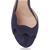 Jil Sander Women's Blue Suede Open Toe Shoes 7cm Heel