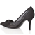 Dolce & Gabbana Women's Black Mesh Ribbon Pointed Shoes 9cm Heel