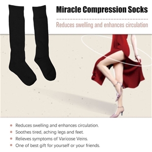 Travel Anti-Fatigue Compression Socks Si