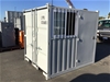 <p>Unused 8 Foot (High) Shipping Container </p>