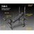 Everfit 7-in-1 Weight Bench Black Frame