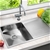 Cefito 960 x 450mm Stainless Steel Sink