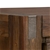 Coffee Table Solid Acacia Wood & Veneer 2 Drawers Storage Chocolate Colour