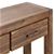 Hall Table 2 Storage Drawers Solid Acacia Wooden Frame Hallway