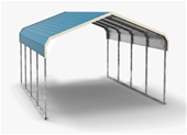 Unused Transportable Steel Carports Shelters H/D DIY Kits