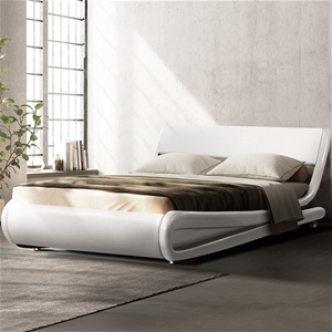 Artiss Queen Size PU Leather Bed Frame -