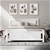 Artiss Double Size Wooden Bed Frame - White