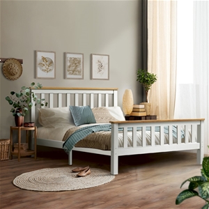 Artiss Double Full Size Wooden Bed Frame