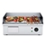 SOGA 2X Electric SS Ribbed Griddle Commercial Grill BBQ Hot Plate