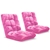 SOGA Floor 2x Recliner Folding Lounge Sofa Futon Couch Chair Cushion