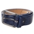 CINTURA Mens Leather Belt, Size 100, RRP $195, Colour: Blue Crocodile Textu