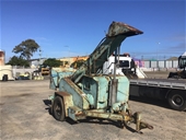 Unreserved Diesel Trailer Mounted Wood Chipper
