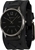 NEMESIS Men's 50mm Watch w/ 12mm Leather Band. Features: Brushed Stainless