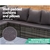 Gardeon Outdoor Furniture Dining Sofa Set Wicker 8 Seater Cover Mixed Grey