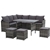 Gardeon Outdoor Furniture Dining Sofa Set Lounge Wicker 9 Seater Mixed Grey