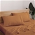 Natural Home 100% European Flax Linen Sheet Set - Rust - King Single Bed
