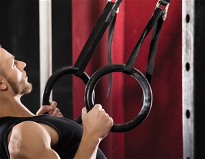 Gym Rings Hoop Gymnastic Exercise Traini