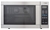 Smeg 34L Satin Stainless Steel Standard Microwave. SA35MX. (Reconditioned)