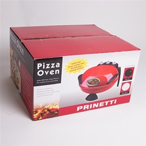 Prinetti Pizza Oven with 30cm Pan- Red