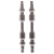 25 x Packs of 2 POWERS Double Ended 32 x 65mm Square Impact Screwdriver Bit