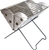 UCO Flatpack Portable Stainless Steel Grill and Fire Pit, Mini, 24.1 x 20.3