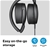 SENNHESIER HD 400S Closed Back Over Ear Wired Headphones , Colour: Black.