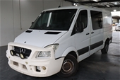 Unres 2013 Merc Benz Sprinter 313 CDI MWB L/ROOF T/D Man Van