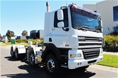 Unreserved 2009 DAF CF85-460 8 x 4 Cab Chassis Truck