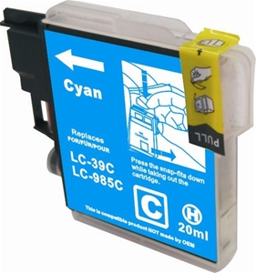 LC-39 Compatible Cyan Cartridge For Brot