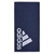 ADIDAS Small Tennis Towel, Navy Blue/White. Buyers Note - Discount Freight
