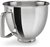 KITCHENAID Polished Stainless Steel Bowl with Handle, 3.3L Capacity, Compat
