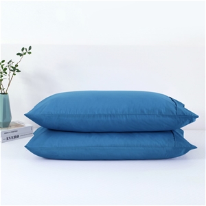 Dreamaker King Pillowcase Twin Pack Teal