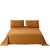 Serene Bamboo Cotton Sheet Set RUST Super King Bed