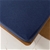 Dreamaker Cotton Jersey Fitted Sheet Washed Navy Double Bed