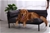 Charlie's Pet VIP Luxury Elevated Corner Sofa Bed - Gunmetal Grey - Medium