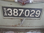 SA Classic Cars Vintage SA Car Number plates (Pooraka, SA)