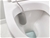 JOSEPH JOSEPH Flex Smart Toilet Brush, Grey/White. Buyers Note - Discount F