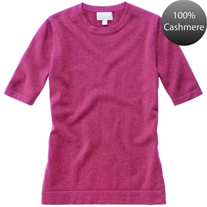Pure Collection Hot Pink Cashmere Short 