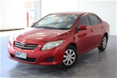 Unreserved 2008 Toyota Corolla Ascent ZRE152R Automatic