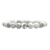 8mm Natural Gorgeous Semi-Precious Howlite Gemstones Crystal Bracelet