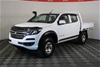 2016 Holden Colorado 4X4 LX RG Turbo Diesel Automatic Crew Cab Chassis