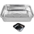 240x ALUMINIUM FOIL Trays Large Tray BBQ Roasting Disposable Container
